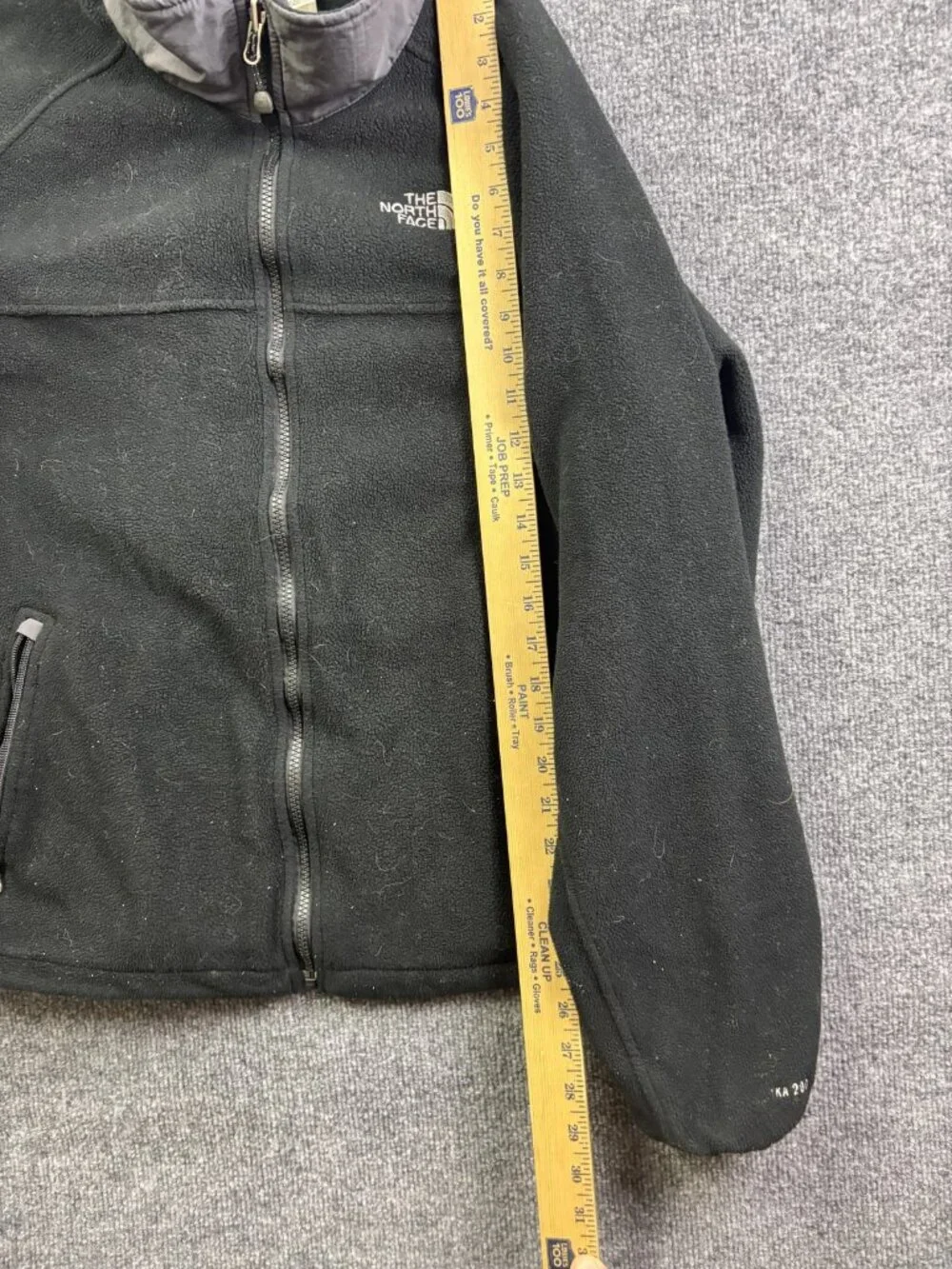 The North‎ Face TKA 200 Jacket Mens Large Black Full Zip Fleece Hiking Outdoor